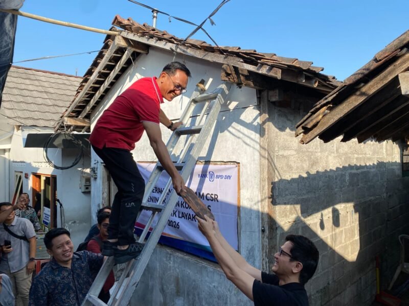 Dua Rumah Warga Badran Dibedah, Pemkot Yogyakarta Gandeng Bank BPD DIY