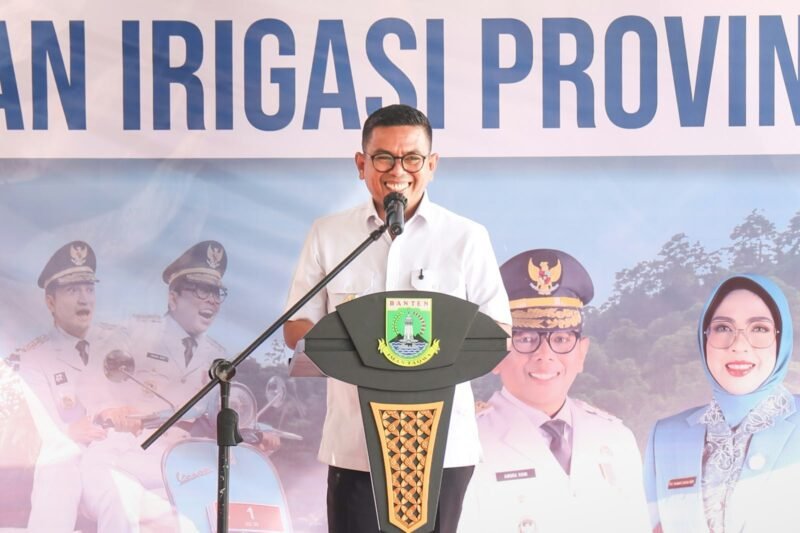 Pimpin Banten Belum Dua Tahun, Andra Soni Resmikan Tujuh Daerah Irigasi