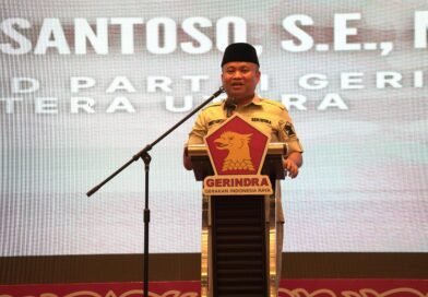 Perkuat Konsolidasi, Sugiat Instruksikan Kader Gerindra Sumut Aktif Suarakan Program Prabowo