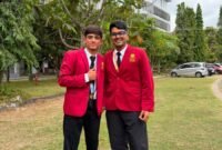 Tehzeb Ul Hassan (Pakistan) dan Naveed Mahbub (Bangladesh), mahasiswa asing UMY yang ikut turut serta menjadi peserta Mataf Maba UMY 2026/2027
