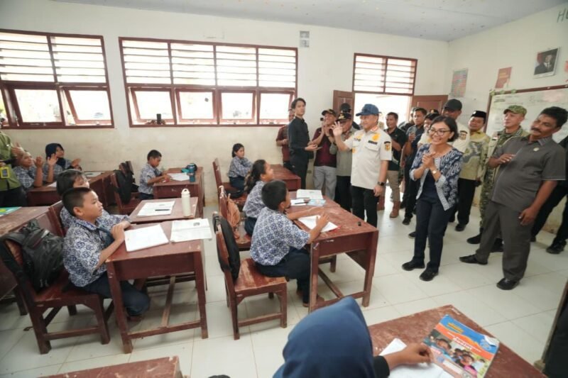 Kasatgas PRR Apresiasi Pemulihan SMP Negeri 1 Tukka