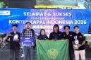 tim ERC yang berhasil meraih juara 2 dalam Kontes Kapal Indonesia (KKI) 2026 di Bengkalis, Riau