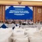 Suasana Konferensi Pers Penindakan Impor Ilegal Beras, Garam, dan Balpres di Kantor Pusat DJBC, Jakarta  
