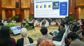 Konferensi Pers APBN KiTA di Jakarta pada Jumat (18/9/2026).