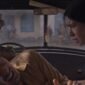 Salah satu adegan dalam film “Merah Sebelum Fajar” karya sutradara Garin Nugroho yang menampilkan aktris Laura Basuki dan aktor Nicholas Saputra di dalam kendaraan  
