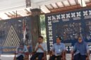 Sekretaris Disperindag Sleman, Aris Herbandang, didampingi jajaran pejabat terkait, memaparkan strategi digitalisasi pasar tradisional kepada para pedagang di Pendopo Rumah Dinas Bupati Sleman, Selasa (22/9/2026).