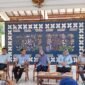 Suasana konferensi pers Sleman Creative Weeks 2026 di Pendopo Rumah Dinas Bupati Sleman, memperkenalkan rangkaian festival lintas disiplin seni dan budaya kepada awak media.
