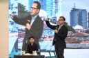 Wamendagri Bima Arya Sugiarto menyampaikan materi di hadapan mahasiswa baru pada kegiatan PKKMB Corsara 2026–2027 di Universitas Komputer Indonesia, Bandung, Selasa (22/9/2026). (Foto: Puspen Kemendagri)
