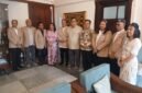 Foto bersama kedutaan besar Myanmar, Mang Hau Thang didampingi Counsellor Shwe Yi Phyo, First Secretary San Nyunt Aung, dan Chief of Chancery Htet Htet Aung dan KSMI, Ketua Umum Yan Mulia Abidin, dan pengurus lainnya, Tundra Meliala, Moko Pamungkas, Meina Paloh, M. Iksan Tauleka, Dudung Abdul Rachman, Marino. (Dok.KSMI)