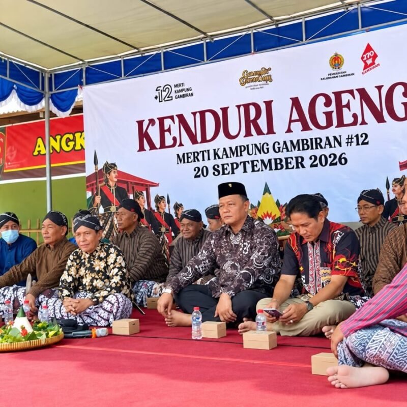 Ketua Komisi A DPRD Kota Yogyakarta menghadiri Kenduri Ageng Merti Kampung Gambiran #12 di Yogyakarta