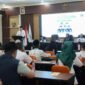 Wakil Gubernur Banten menyampaikan sambutan dalam sosialisasi pengelolaan Zakat, Infak, Sedekah, dan Dana Sosial Keagamaan Lainnya (ZIS-DSKL) BAZNAS Provinsi Banten Tahun 2026.