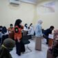 Foto kegiatan cek kesehatan gratis mahasiswa UMY yang digelar oleh Kampus Sehat UMY dan UPTD Puskesmas Kasihan I  