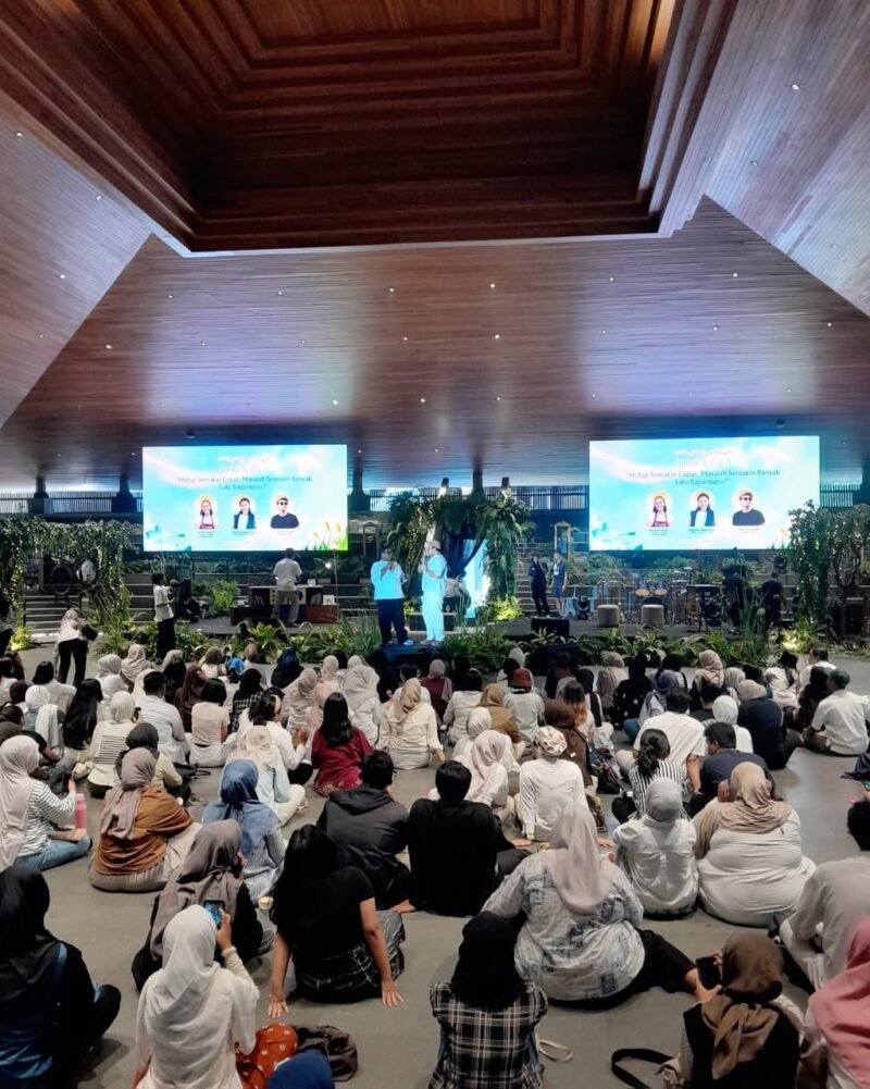 Suasana rangkaian acara Road to DESIK 2026 yang dihadiri peserta di Joglo GIK UGM
