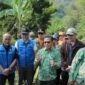 Dadang Supriatna didampingi jajaran pejabat daerah saat memantau kondisi lingkungan di wilayah Kabupaten Bandung