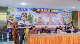 Wakil Gubernur Lampung Jihan Nurlela memberikan kuliah umum bertema 