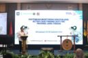 Wakil Menteri Dalam Negeri Akhmad Wiyagus memaparkan capaian Standar Pelayanan Minimal (SPM) Tuberkulosis kabupaten/kota se-Jawa Tengah dalam Pertemuan Monitoring dan Evaluasi ACF TBC di Karanganyar, Senin (28/9/2026).