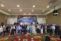 Manajemen Hotel Crystal Lotus Yogyakarta berfoto bersama para mitra usaha dan tamu undangan usai gelaran “EXPERIENCE SOMETHING NEW – An Exclusive Gathering with Our Valued Clients” di Crystal Grand Ballroom, Hotel Crystal Lotus Yogyakarta