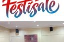 Kepala Bagian Perekonomian dan Kerja Sama Kota Yogyakarta Danang Yuli Saksono (paling kanan) bersama para pejabat dan jajaran terkait menghadiri jumpa pers peluncuran FestiSale dan Gemati Pasar Jogja di Ruang Yudhistira