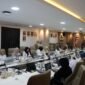 Jajaran pimpinan dan staf Kementerian Ketenagakerjaan (Kemnaker) mengikuti Webinar Ketenagakerjaan bertajuk Pekerja Rumah Tangga dalam Ekonomi Perawatan Menuju Pekerjaan yang Terlindungi dan Bermartabat