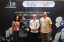 Sekretaris Jenderal Kementerian Ketenagakerjaan (Kemnaker) Cris Kuntadi (kedua dari kanan, kemeja putih) berfoto bersama para peserta usai menghadiri Seminar Nasional Internal Audit 2026 di Yogyakarta