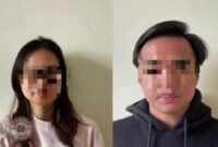 Dua terduga pelaku pembuangan bayi perempuan di Dusun Somosari