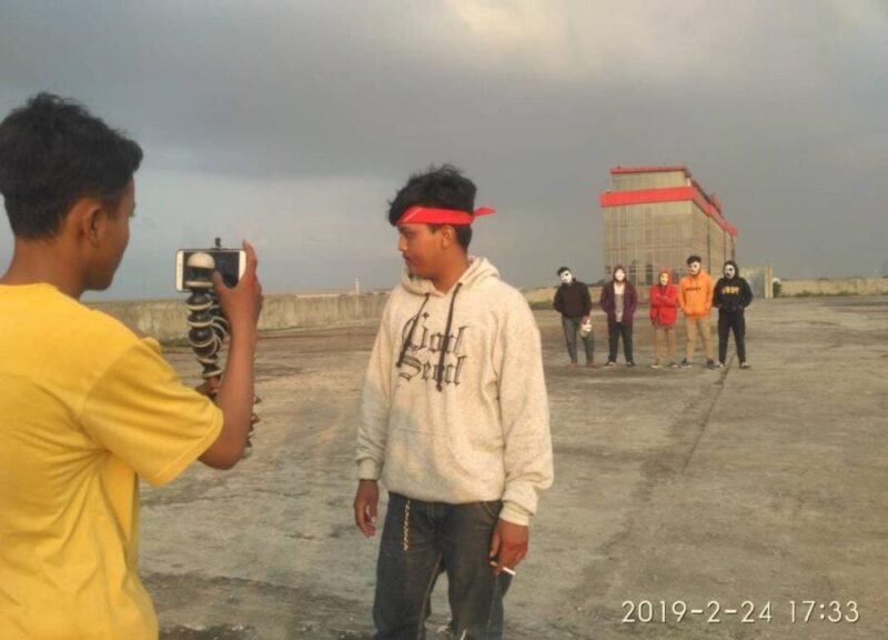 Proses pengambilan part film terakhir (Dokumentasi Pribadi)