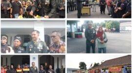 Berbagai ormas, komunitas, hingga pelaku usaha Yogyakarta mendatangi Makorem 072/Pamungkas untuk menyampaikan ucapan selamat HUT ke-81 TNI secara langsung