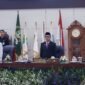 Andra Soni menghadiri Rapat Paripurna Istimewa DPRD Provinsi Banten dalam rangka Peringatan HUT ke-26 Provinsi Banten di Gedung DPRD, KP3B, Kota Serang.
