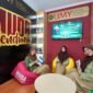 Siswi SMA N 1 Sedayu berfoto bersama di UMY Corner