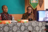 Kepala Bidang Sumber Daya Kesehatan Dinas Kesehatan Sleman, dr. Tunggul Birowo saat konferensi pers di Kantor Kesbangpol Sleman, Selasa (6/10/2026)