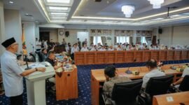 Rahmat Mirzani Djausal menyampaikan materi Focus Group Discussion (FGD) di hadapan para peserta didik Sespimti Polri Dikreg ke-36.