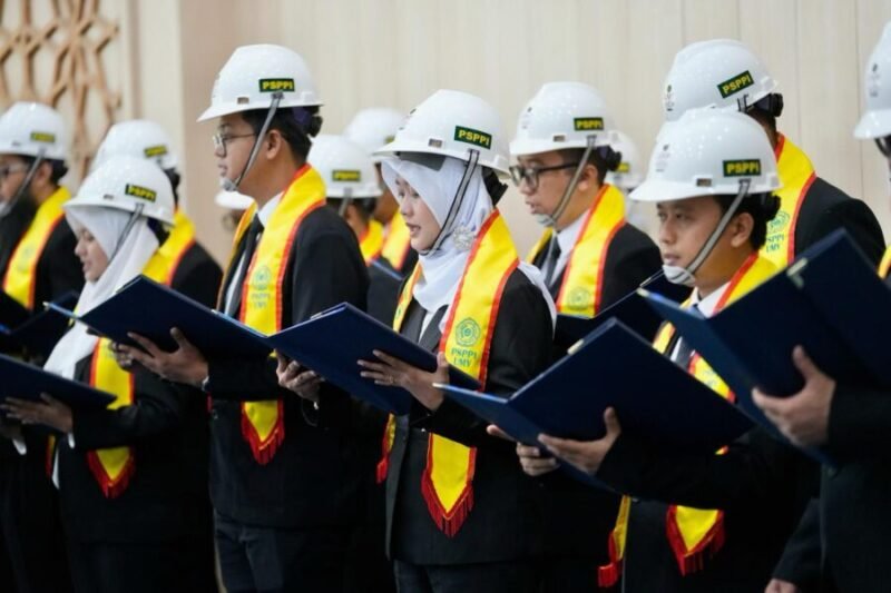 Foto insiyur UMY yang diambil sumpahnya pada hari Sabtu (17/10/2026) di Gedung KH Ibrahim UMY