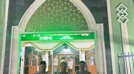 SALAT SUBUH-Kapolres Wonogiri, AKBP Deni Septiawan, S.I.K, M.H, foto bersama PJU usai Salat Subuh. (Foto Ist).