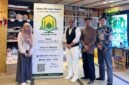 Foto 3 mahasiswa KPI UMY bersama CEO Japan Da'wah Centre, di Osaka, Jepang